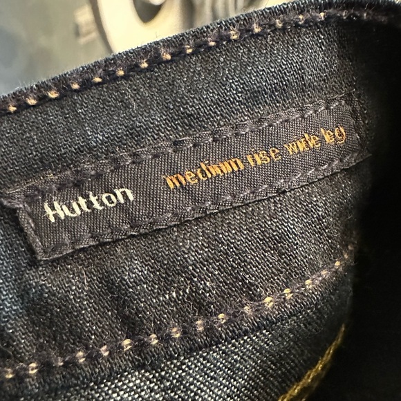 Citizens Of Humanity Deep Blue Wide Leg Jeans - Picture 6 of 7